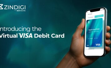 Zindigi Introduces Virtual Visa Debit Card for Instant Digital Transactions