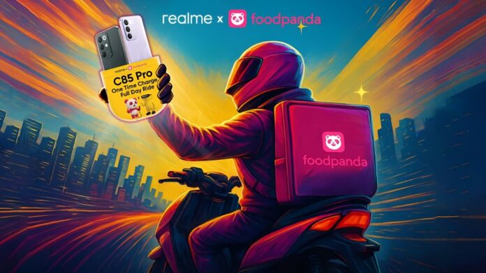 realme C85 Pro Becomes Official Smartphone for foodpanda Riders in Pakistan, Combining Power and Durability