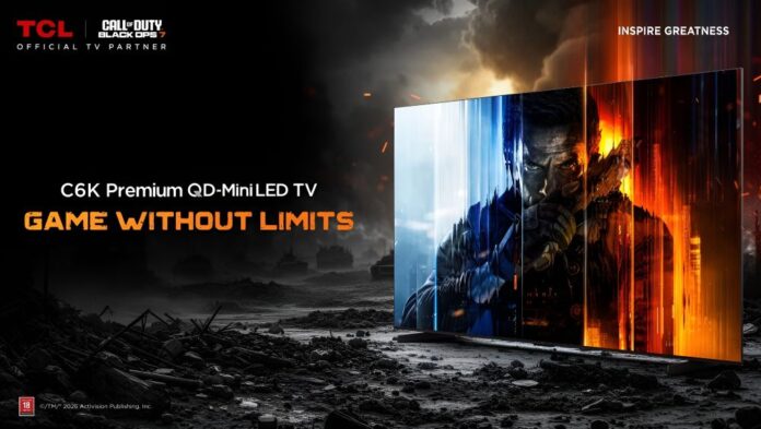 TCL QD-Mni LED Immersion TCL and Call of Duty® Unite to Deliver Unmatched Black Ops 7 Experience With Next-Generation QD-Mini LED TVs